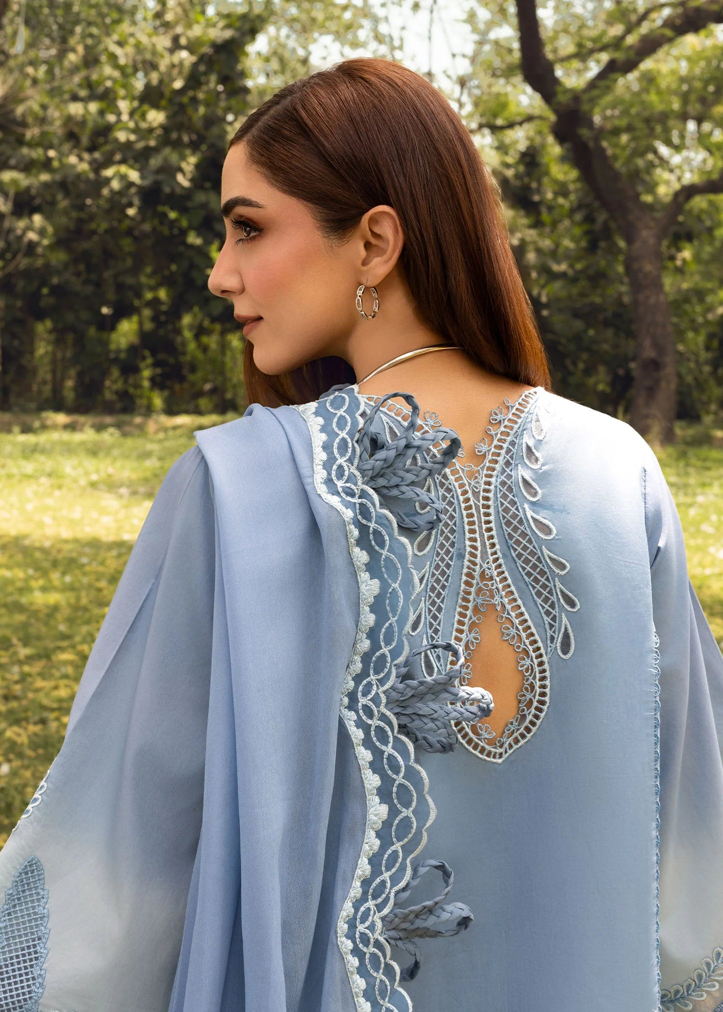 ALL THINGS OMBRE-D1 A - luxury embroidered Pakistani dresses online worldwide by Crimson