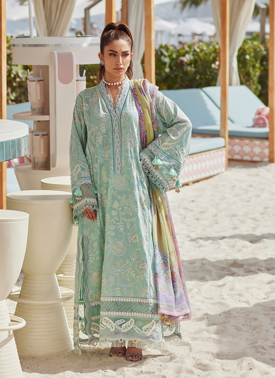 Alice Aqua- W E S Luxury Ensemble '25 By- Farah Talib Aziz