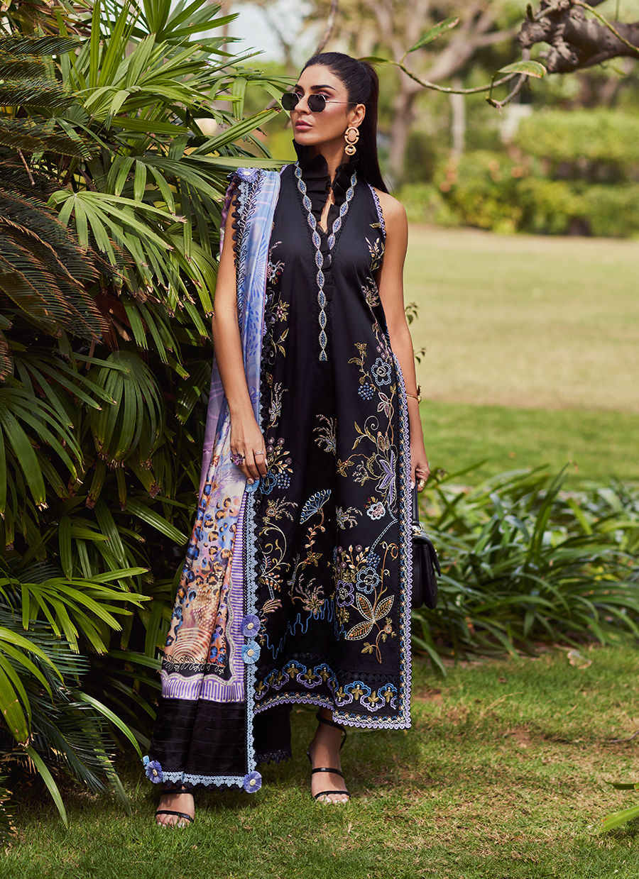 Belle-black- W E S Luxury Ensemble '25 By- Farah Talib Aziz