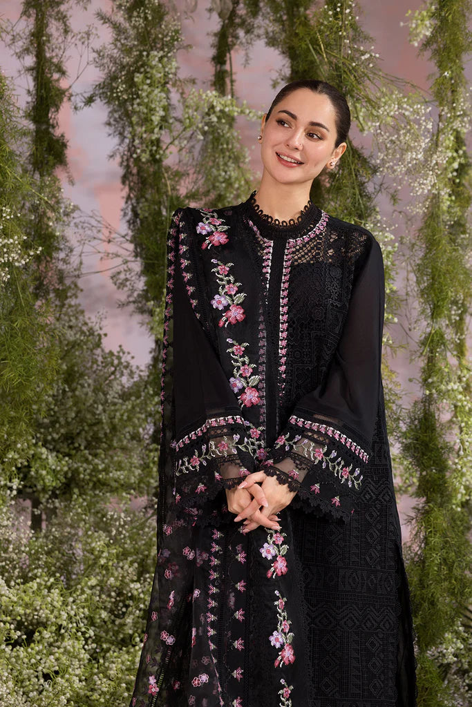 Design-11A Luxury Lawn Ensemble 2025 By- Sobia Nazir