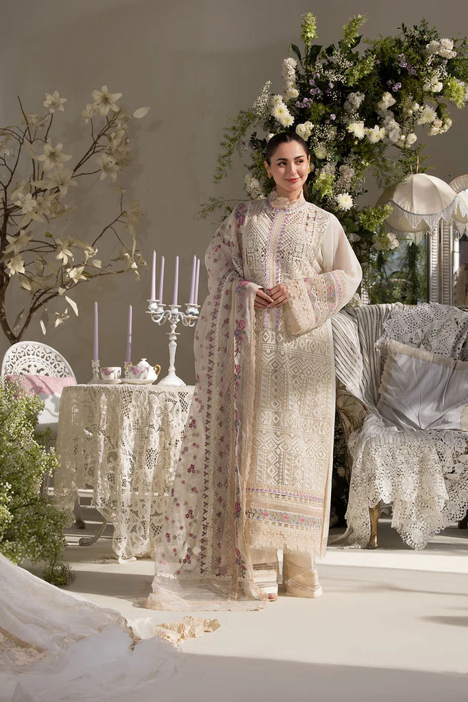 Design-11B Luxury Lawn Ensemble 2025 By- Sobia Nazir