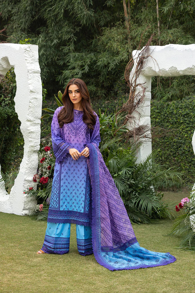 Design-12B Luxury Lawn Ensemble 2025 By- Sobia Nazir