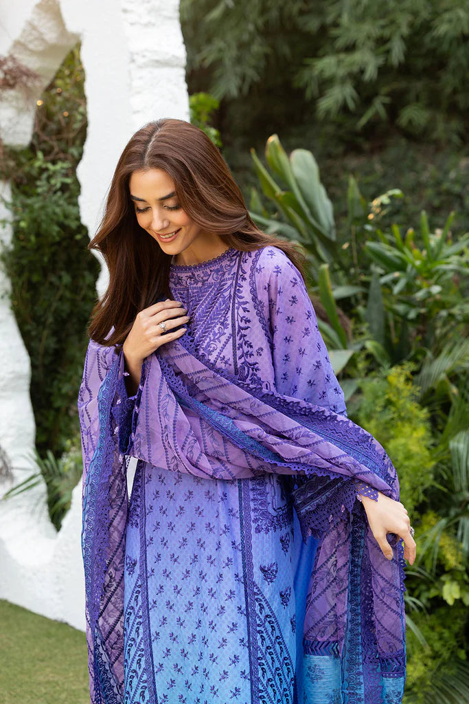 Design-12B Luxury Lawn Ensemble 2025 By- Sobia Nazir