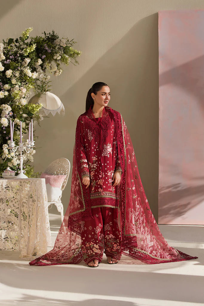 Design-14A Luxury Lawn Ensemble 2025 By- Sobia Nazir