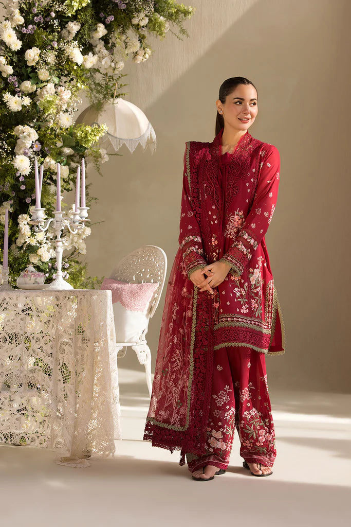 Design-14A Luxury Lawn Ensemble 2025 By- Sobia Nazir