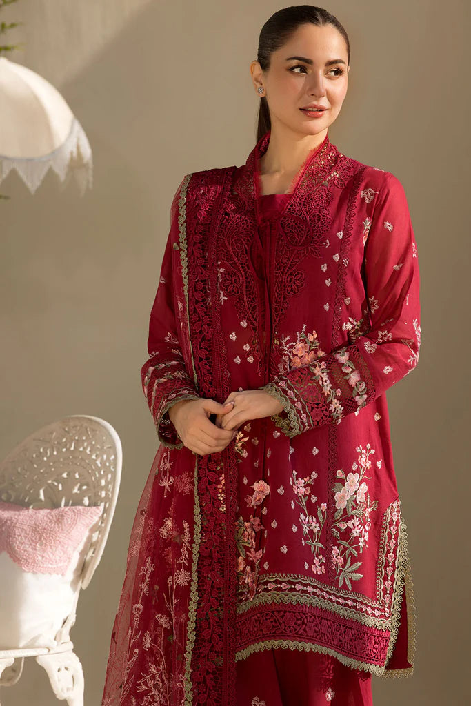 Design-14A Luxury Lawn Ensemble 2025 By- Sobia Nazir