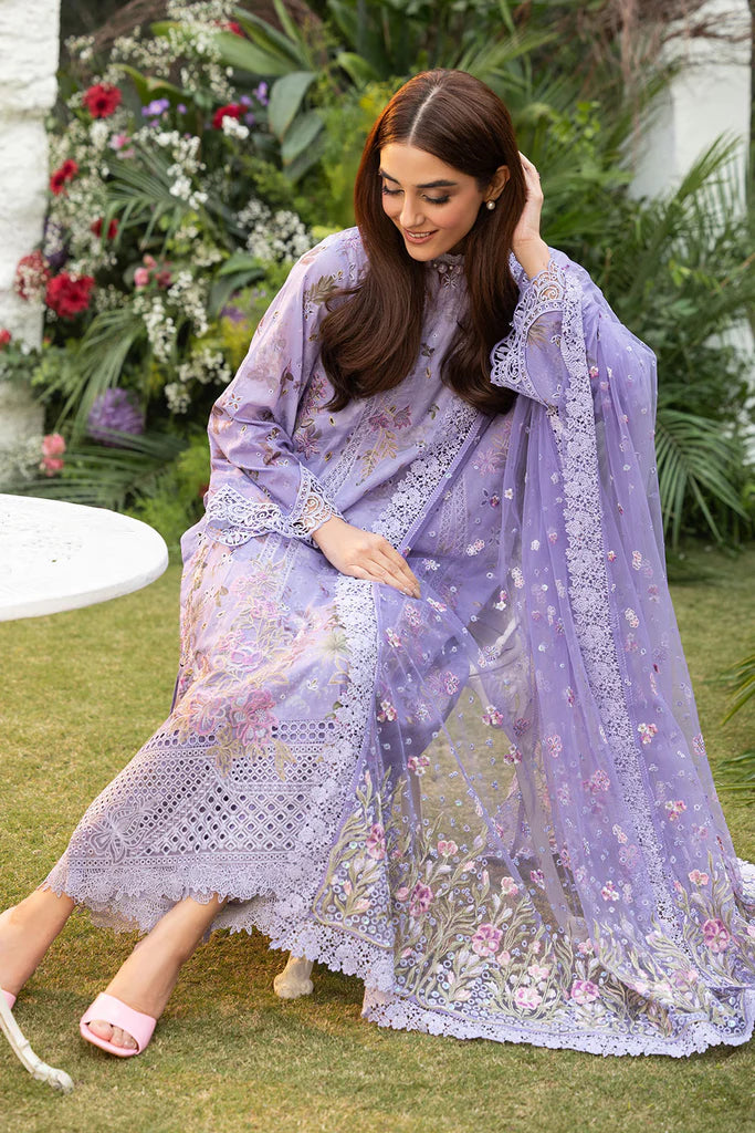 Design-15A Luxury Lawn Ensemble 2025 By- Sobia Nazir
