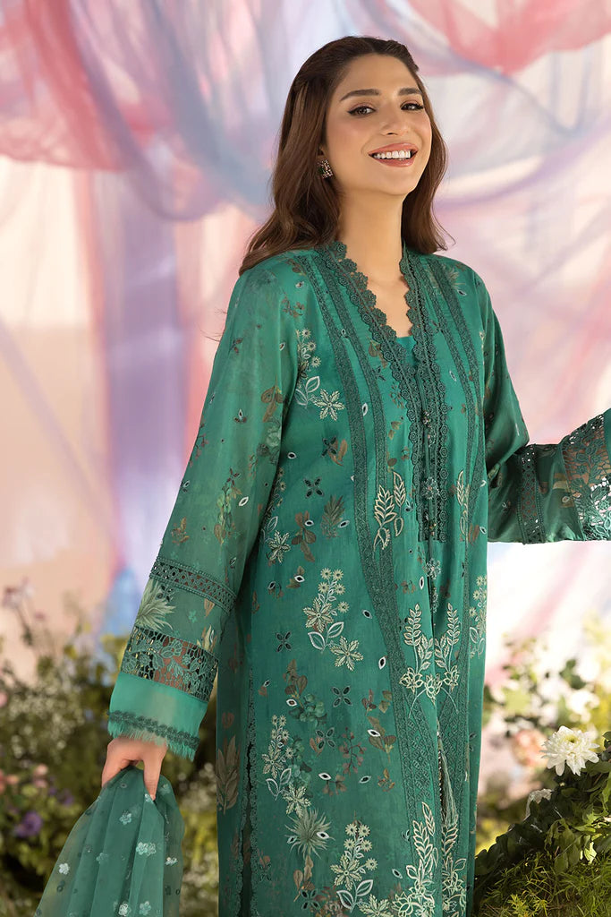 Design-15B Luxury Lawn Ensemble 2025 By- Sobia Nazir