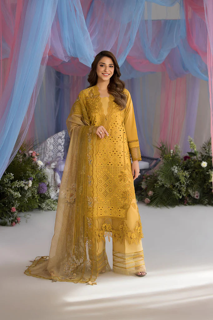 Design-1A Luxury Lawn Ensemble 2025 By- Sobia Nazir