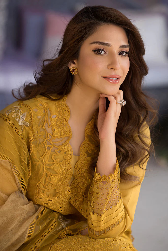Design-1A Luxury Lawn Ensemble 2025 By- Sobia Nazir