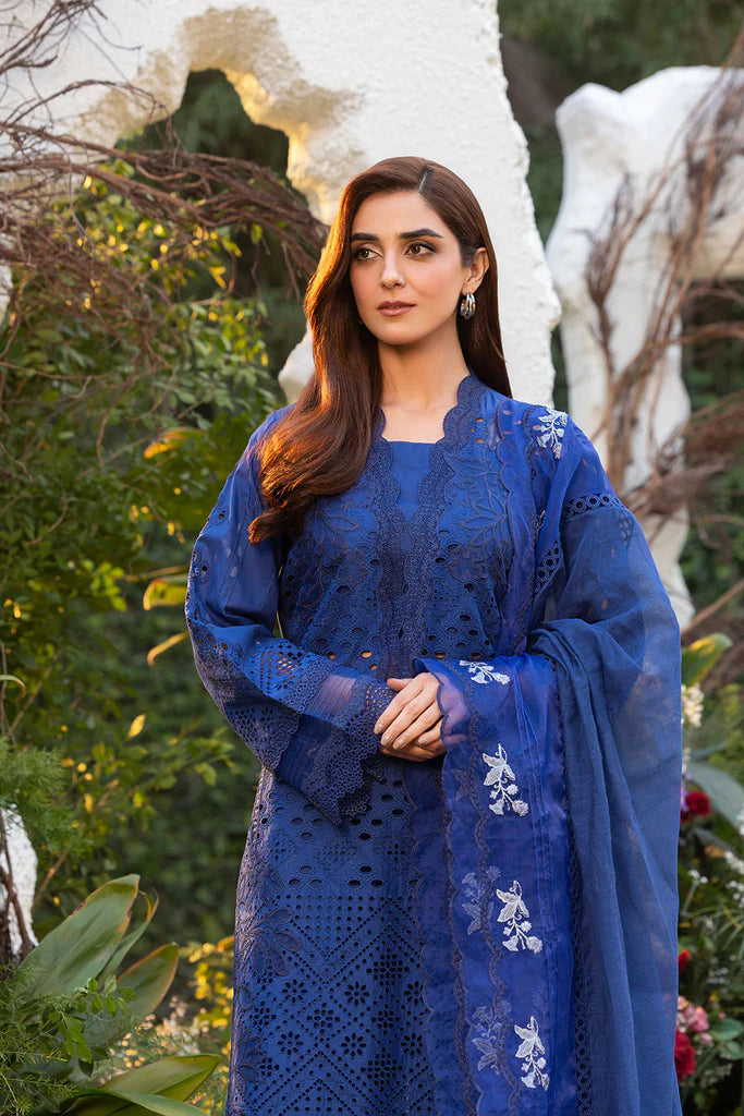 Design-1B Luxury Lawn Ensemble 2025 By- Sobia Nazir