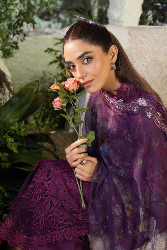 Design-2B Luxury Lawn Ensemble 2025 By- Sobia Nazir
