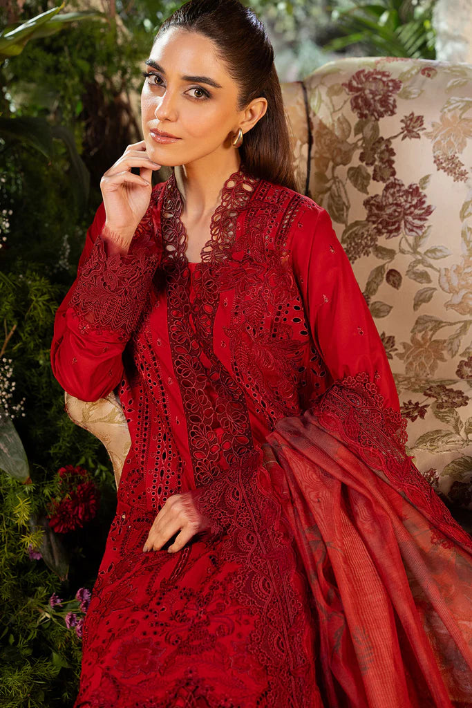 Design-3A Luxury Lawn Ensemble 2025 By- Sobia Nazir