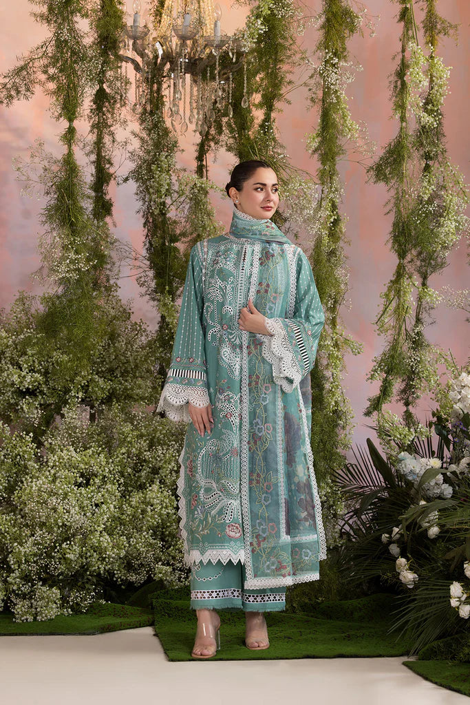 Design-5B Luxury Lawn Ensemble 2025 By- Sobia Nazir
