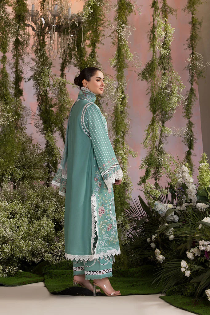 Design-5B Luxury Lawn Ensemble 2025 By- Sobia Nazir
