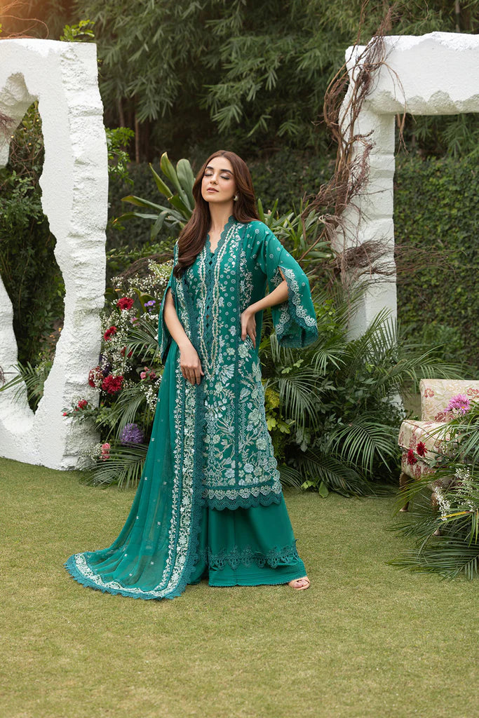 Design-8B Luxury Lawn Ensemble 2025 By- Sobia Nazir