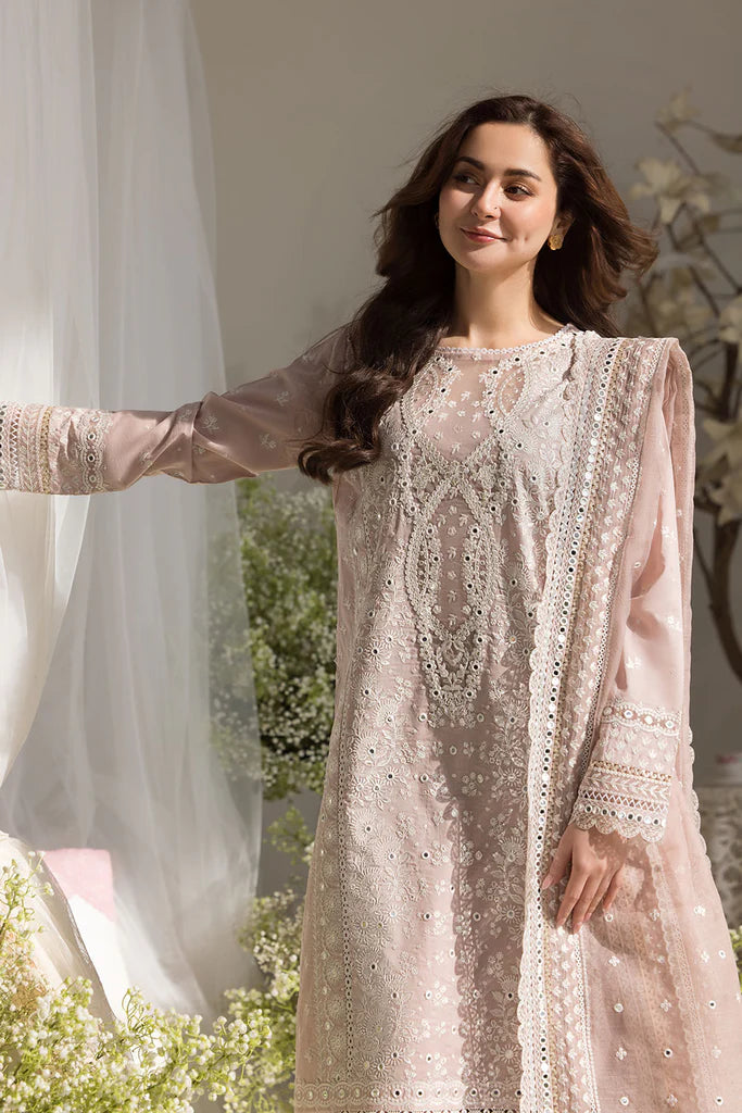 Design-9A Luxury Lawn Ensemble 2025 By- Sobia Nazir
