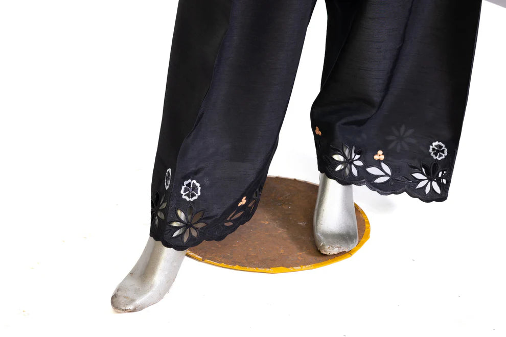 Gul –Luxury Black Farshi Shalwar Outfit for Women