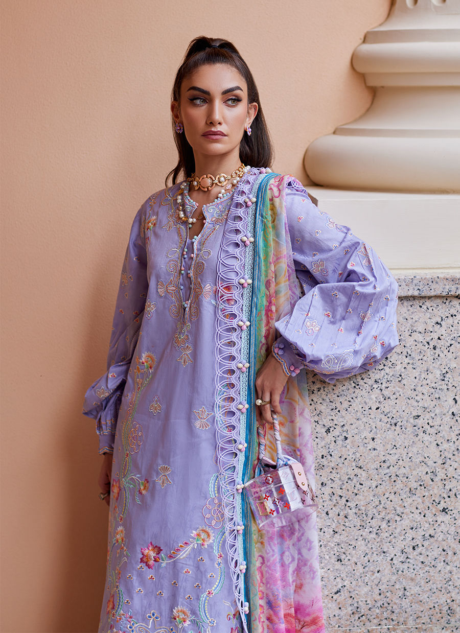 Liliana Lavender- W E S Luxury Ensemble '25 By- Farah Talib Aziz