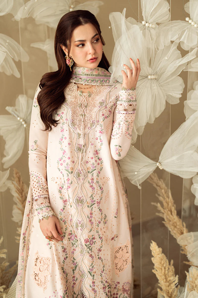 Lily- Pakistani Designer Lawn Outfit By- Qalamkar