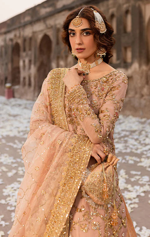 NoorJehan- Designer Bridal Jamawar Farshi Gharara Outfit