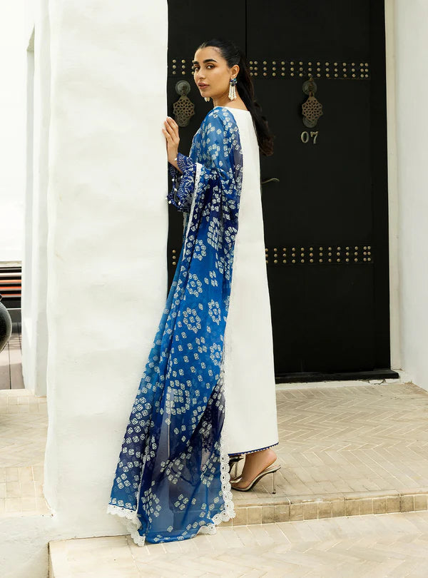 Reem- 8A Chikankari Lawn Outfit '25 By- Zainab Chottani