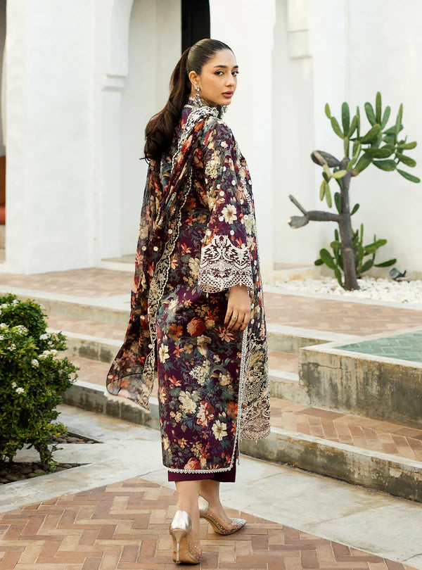 Reeya-10B Chikankari Lawn Outfit '25 By- Zainab Chottani