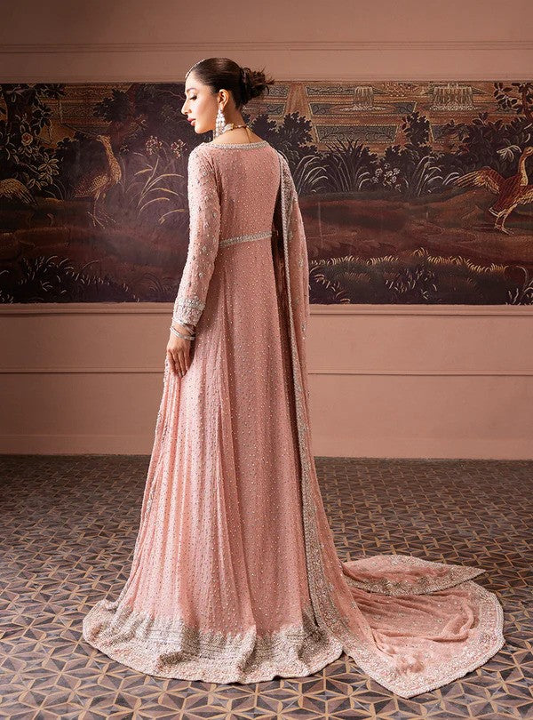 Rose Pink Radiance - Bridal Lehenga Elegance