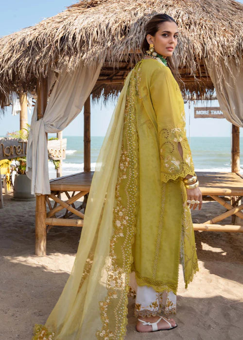 SAMARA-A- Olive Lawn '25 Ensemble By- Saira Shakira