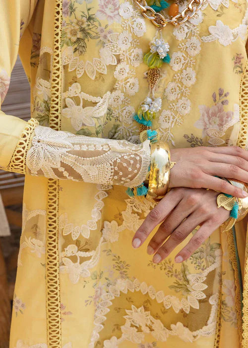 SERENA-A- Macaroon Lawn '25 Ensemble By- Saira Shakira