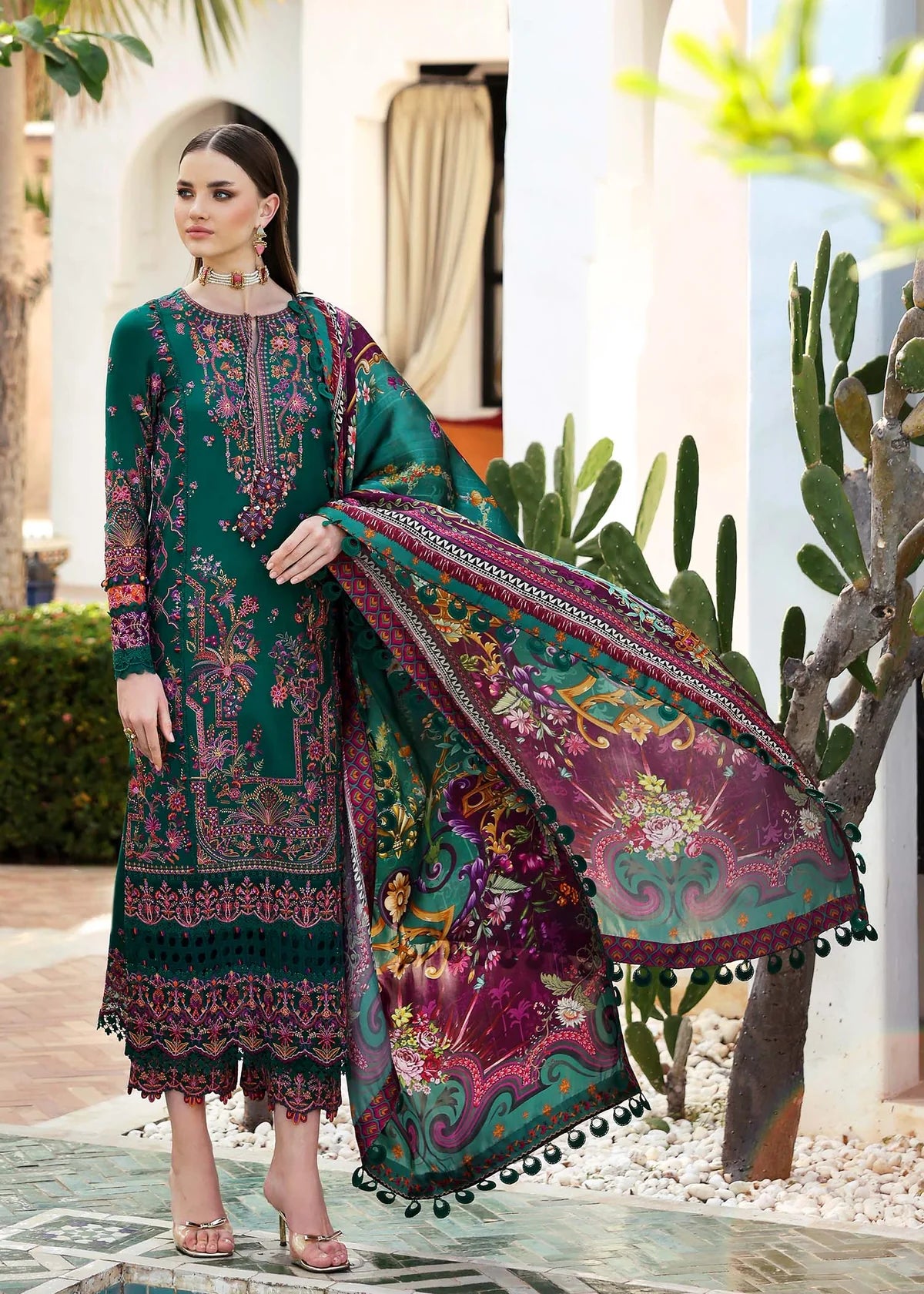 Sierra- Elysia Luxury Lawn’25 Ensemble By- Kanwal Malik