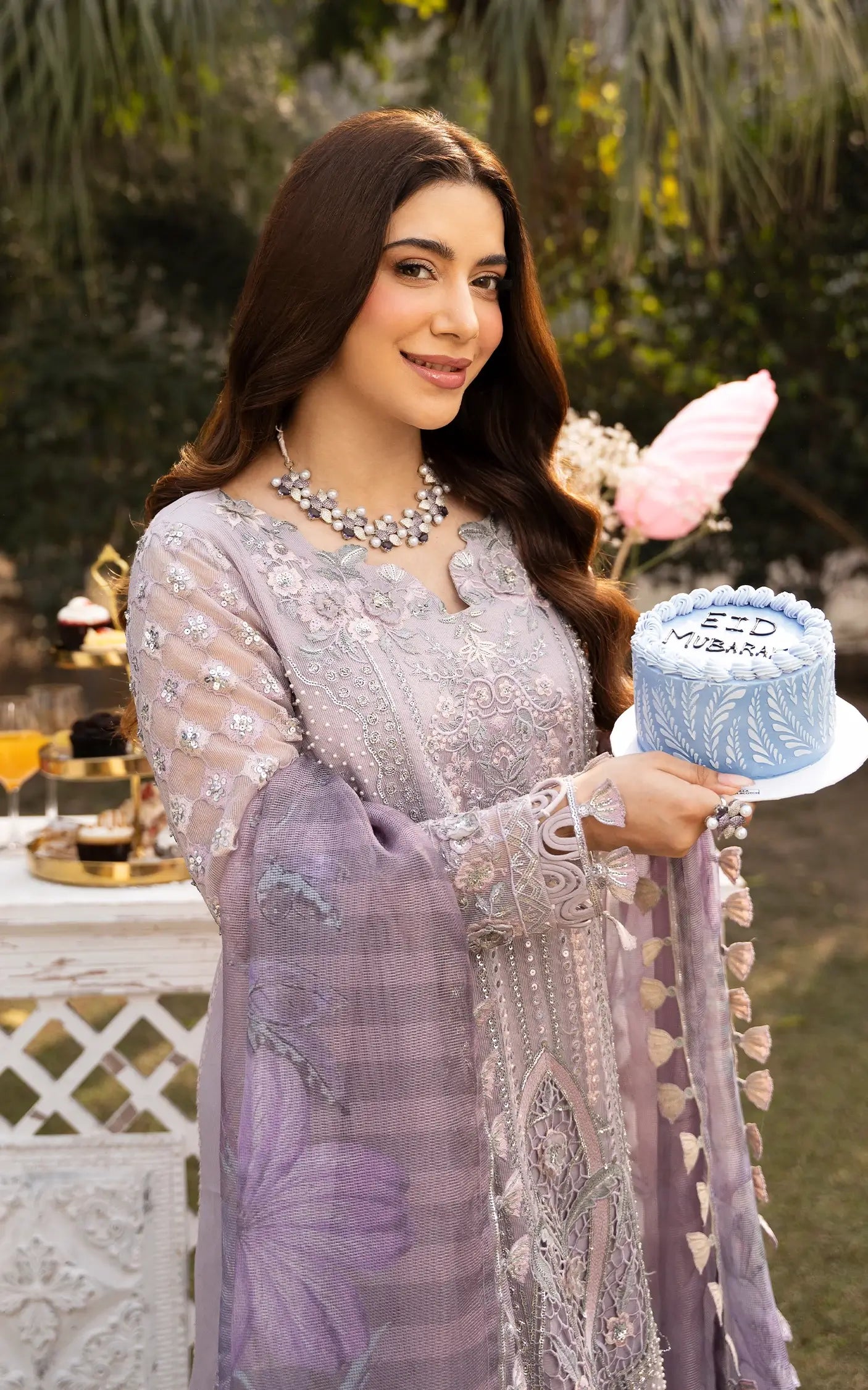 Zarlish-(SEF25-02)- Lilac Sunehri Eid Edit'25 Ensemble