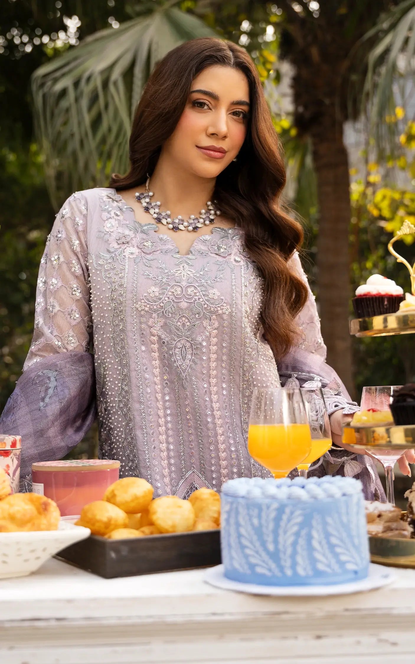 Zarlish-(SEF25-02)- Lilac Sunehri Eid Edit'25 Ensemble