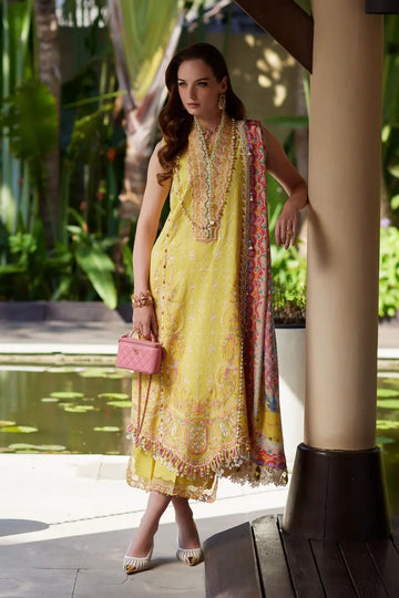 Kanwal Malik designer dress with modern silhouette and premium finishing available at Pakistanimoda