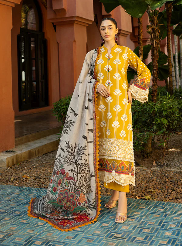 Aanya-4A Chikankari Lawn Outfit '25 By- Zainab Chottani