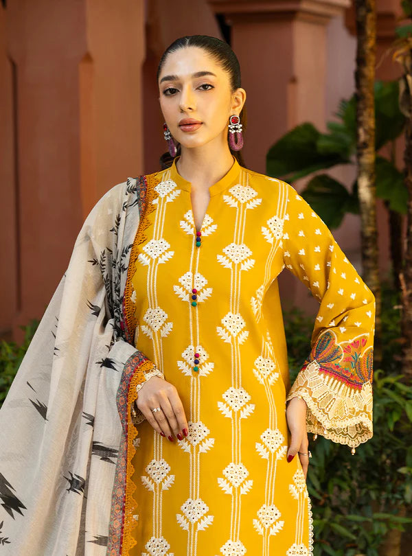 Aanya-4A Chikankari Lawn Outfit '25 By- Zainab Chottani