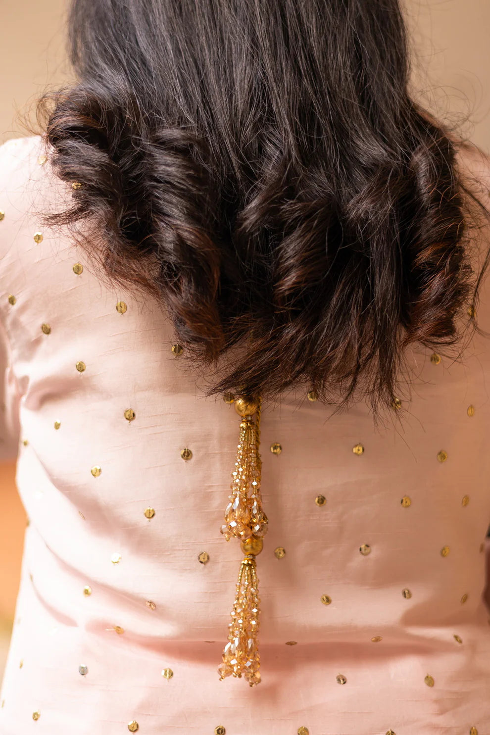 Afreen- Traditional Pink and Gold Farshi Shalwar Suit