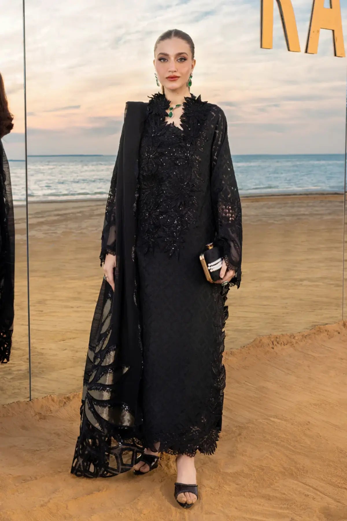 Alaya Rang Rasiya smoke lawn stitched 3PC suit Summer 2026