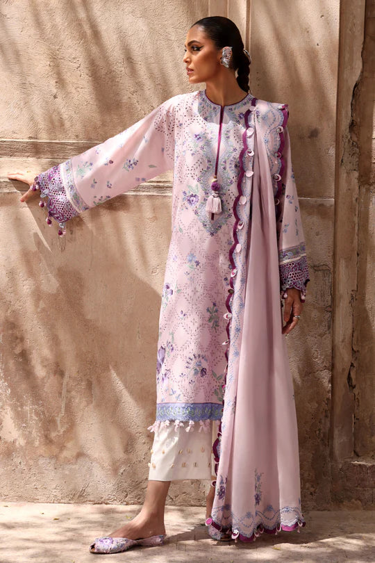 Amara 12-B- A Fusion of Tradition and Modern Chic Lawn Outfit By-Elan