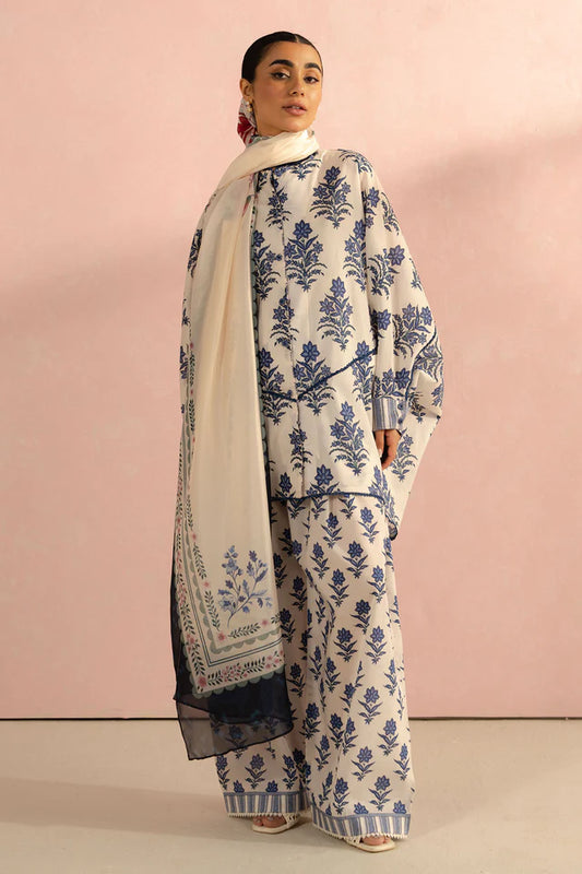 Amari-1A Pakistani Summer Lawn Outfit '25 By- Zara Shahjahan