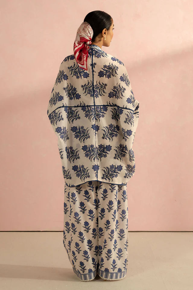 Amari-1A Pakistani Summer Lawn Outfit '25 By- Zara Shahjahan