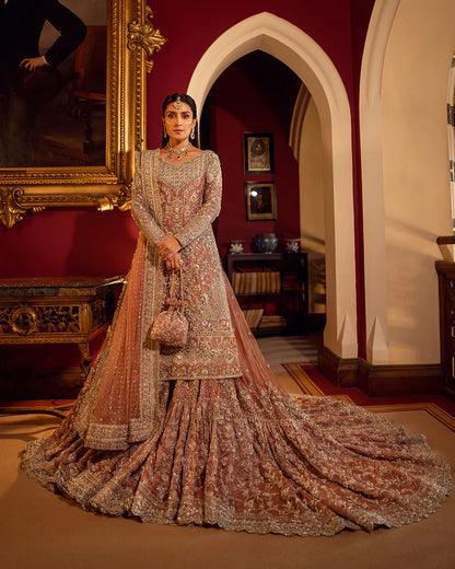 Amari-Stunning Pakistani Designer Wedding Gharara