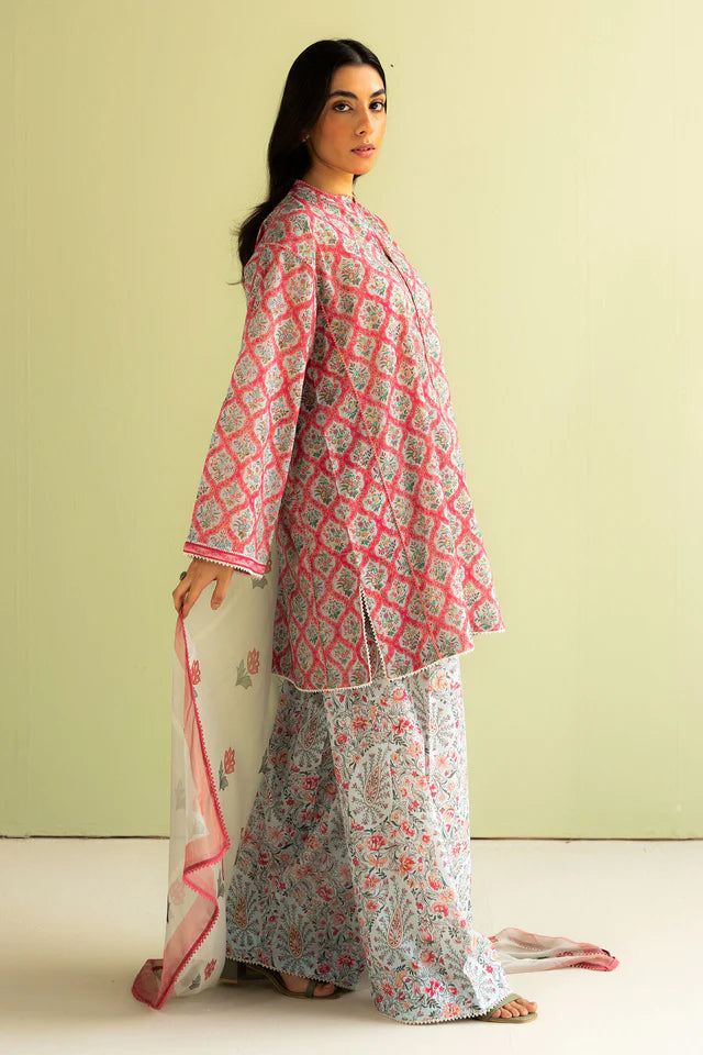 Amaya- 10B Pakistani Summer Lawn Outfit '25 By- Zara Shahjahan