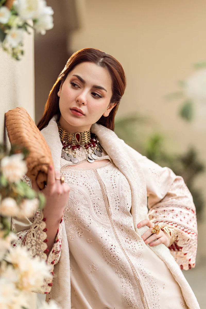 Anaya- Pakistani Designer Lawn Outfit By- Qalamkar