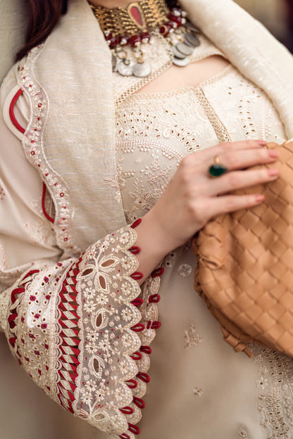 Anaya- Pakistani Designer Lawn Outfit By- Qalamkar