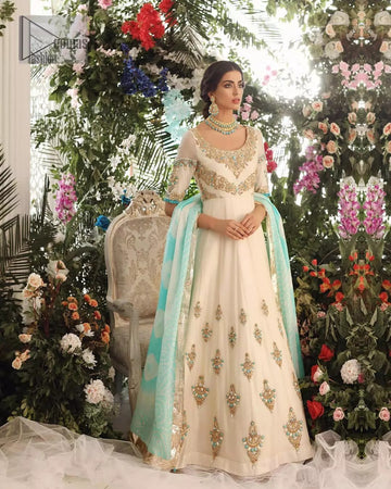 Anu - Pakistani Anarkali Frock By Maria Ali