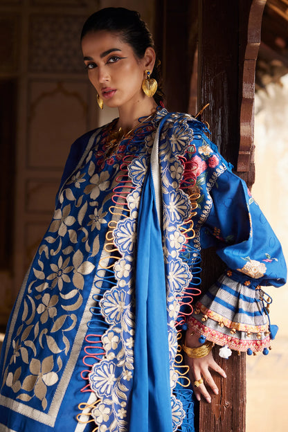 Aurelia 08-A- A Dream in Bloom Lawn Suit By- Elan