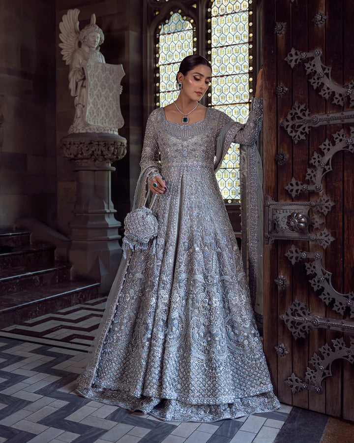 Ayana-Beautiful Bridal Lehenga with Front open Gown