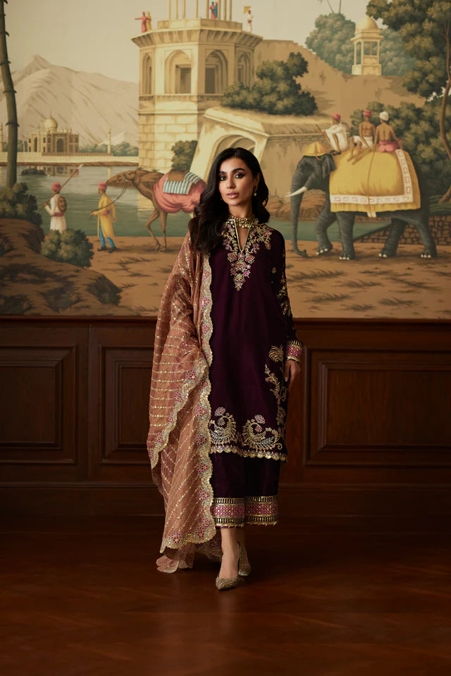 Ayesha-Velvet Luxe Collection By-Mina Hasan