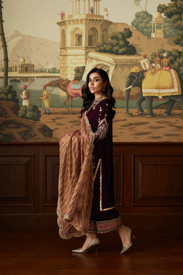 Ayesha-Velvet Luxe Collection By-Mina Hasan